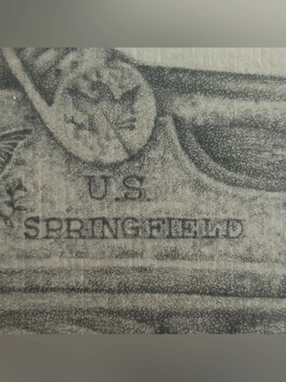 Framed Black & Gold Vintage Rifle‎ Pencil Drawing by Dan Enger